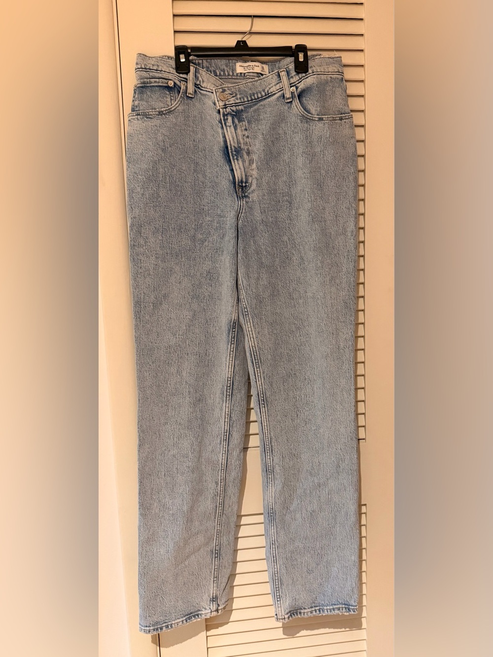 Abercrombie & Fitch Light Blue Straight Leg Jeans